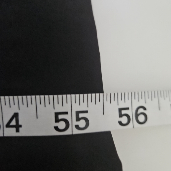 Davids Bridal dress Sz 6 sleeveless ruched elegant black formal maxi - Picture 10 of 10